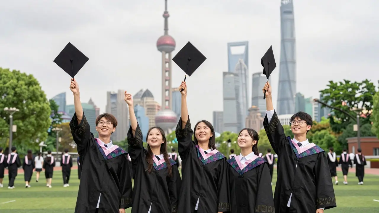 Sinh viên làm việc trong phòng thí nghiệm kỹ thuật tại một trường đại học