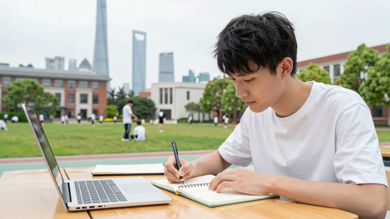 Nhóm học sinh quốc tế trải nghiệm văn hoá và luyện tiếng Trung trong chương trình hè tại Trung Quốc